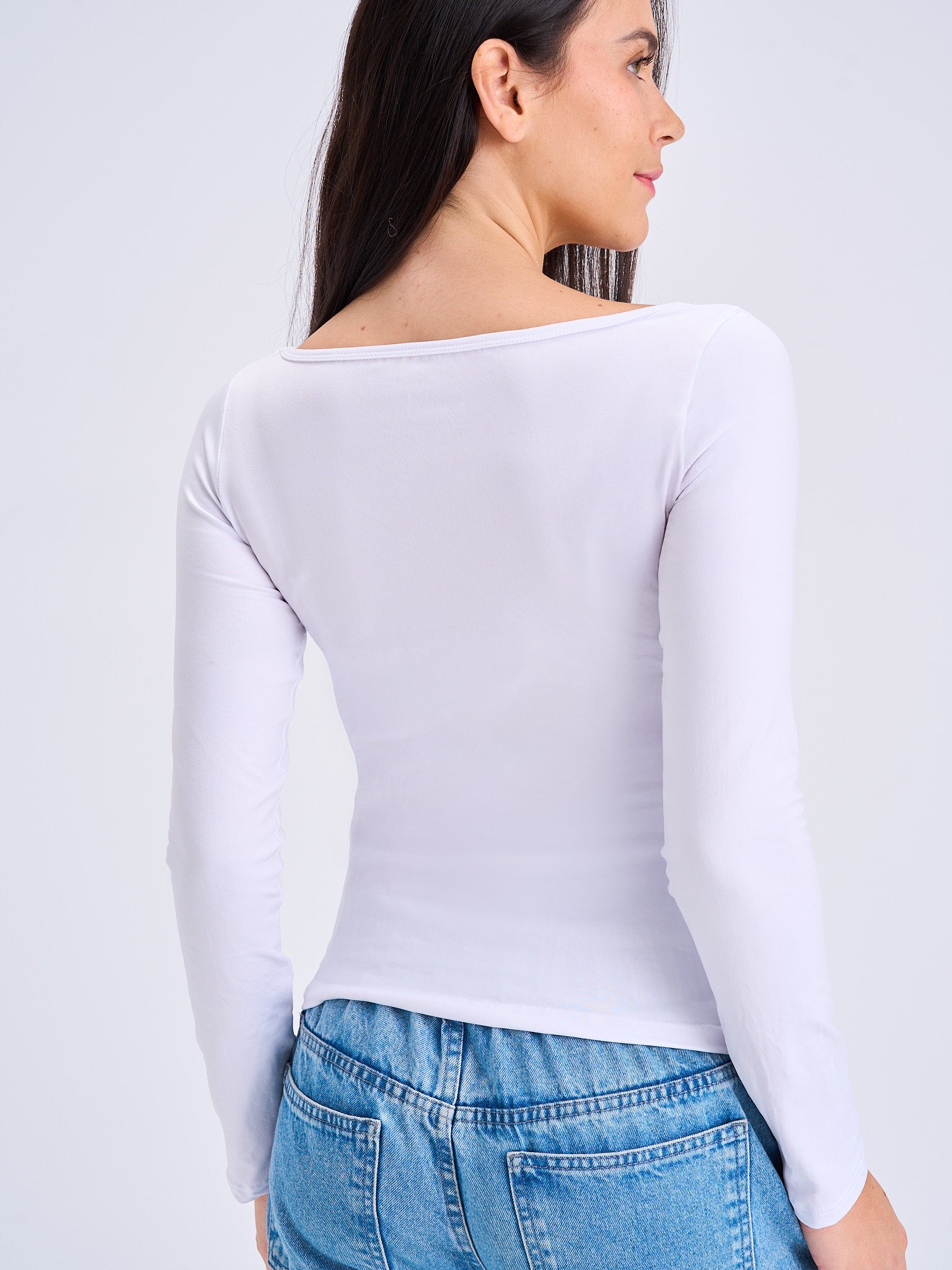 FlowNeck Longsleeve Top